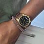 Imagem de Relógio de Pulso Casio Masculino Analógico Dourado Redondo Moderno Original MTP-V002GL-1BUDF