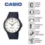 Imagem de Relógio de Pulso Casio Masculino Analógico Preto MW-240-7EVDF + Chaveiro Alumínio 