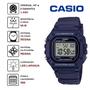 Imagem de Relógio de Pulso Casio Masculino Digital Illuminator Prova Dágua Calendário Alarme Cronômetro Esportivo Azul W-218H-2AVDF