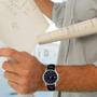 Imagem de Relógio de Pulso Casio Masculino Redondo Pulseira Couro Prova Dagua 30 Metros Quartz MTP-V004L-1CUDF