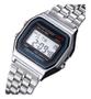 Imagem de Relógio De Pulso Casio Vintage A159 Wa Com Corpo Prateado
