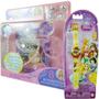 Imagem de Relógio de Pulso Digital Bela Princesas Disney + Kit 8 Acessórios de Beleza