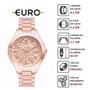 Imagem de Relógio de Pulso Euro Feminino Analógico Casual Fashion Prova Dágua 50 Metros Fundo Aminal Print Rose Gold EU2036YTW/4J