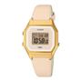 Imagem de Relógio de Pulso Feminino Casio Vintage Digital Dourado LA680WEGL-4DF