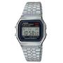 Imagem de Relógio de Pulso Feminino Prata Casio Vintage Digital Fashion A159WA-N1DF