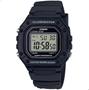 Imagem de Relógio de Pulso Masculino Casio Digital Preto Prova D'Água W-218H-1AVDF