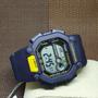 Imagem de Relógio de Pulso Masculino Casio Standard Illuminator Quadrado Prova Dágua 10 ATM Digital Esportivo Azul W-737H-2AVDF
