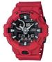 Imagem de Relógio de Pulso Masculino Marca Casio G-Shock Anadigi Preto Vermelho Camuflado Azul Militar Branco Verde Cinza GA-700