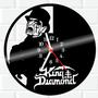 Imagem de Relógio De Vinil Disco Lp Parede  King Diamond Rock