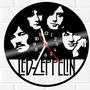 Imagem de Relógio De Vinil Disco Lp Parede  Led Zeppelin Rock