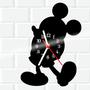 Imagem de Relógio De Vinil Disco Lp Parede Mickey Minnie Disney 3