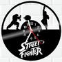 Imagem de Relógio De Vinil Disco Lp Parede Street-Fighter Nintendo Jogo
