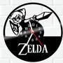 Imagem de Relógio De Vinil Disco Lp Parede Zelda Jogo Nintendo Game