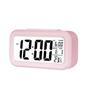 Imagem de Relógio Despertador Eletrônico LED com Display - Smart Clock (Rosa)