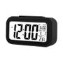 Imagem de Relógio Despertador Eletrônico LED com Display - Smart Clock (Rosa)