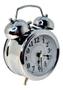 Imagem de Relógio Despertador modelo antigo 2 sinos Prata