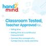 Imagem de Relógio Didático Hand2mind NumberLine para Crianças (Conjunto com 6)