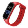 Imagem de Relogio Digital Amanda Block Pulseira Silicone Com Hora e Data