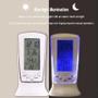 Imagem de Relogio Digital De Mesa Led Portatil Com Alarme Temperatura Despertador Multifuncional Para Sala Quarto E Escritorio