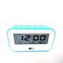 Imagem de Relógio Digital Iluminado Led Com Despertador Potente Data ZB2005