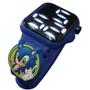 Imagem de Relógio Digital Infantil SONIC face Resistente à Água Azul