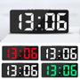 Imagem de Relógio Digital Led De Mesa e Parede Compacto Com Alarme Data Hora