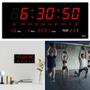 Relógio Digital Led Moderno Preto Decoração - Black Watch Imagem de Relógio Digital Led Moderno Preto Decoração