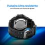 Imagem de Relógio Digital Masculino Pulseira Silicone Ajustável + Caixa Tema Foguete - Orizom Kids