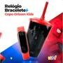 Imagem de Relogio Digital Prova Dagua Infantil + Led Copo Homem Aranha