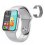 Imagem de Relógio digital Smart inteligente Hw12 41mm com pulseira metal extra