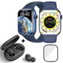 Imagem de Relógio Digital Smartwatch Android e IOS Watch 8 Max + Fone Bluetooth A6s