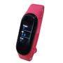 Imagem de Relógio Digital Smartwatch Feminino Esportes KM Calorias Redes Sociais KM  Corrida Presente Pink