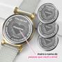 Imagem de Relógio Feminino Aço Inox Banhado a Ouro Personalizável + Caixa - Qualidade Premium - Orizom Maria