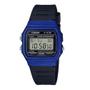 Imagem de Relógio Feminino Casio Digital F-91Wm-2Adf Azul/Preto