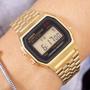 Imagem de Relógio Feminino Casio Dourado Digital Vintage A159WGEA-1DF