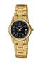 Imagem de Relógio Feminino Casio Ltp-V002G 1Bu Dourado Analógico