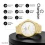 Imagem de Relogio Feminino Champion Analogico Aço Inoxidavel Dourado Elegance Original Resistente a Agua 1 Ano de Garantia RCHCN27232H