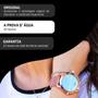 Imagem de Relógio Feminino Champion Digital Espelhado Pulseira Mesh CH40106P Colar e brincos
