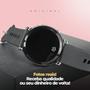 Imagem de relogio feminino digital aço inox caixa qualidade premium casual original preto presente redondo led