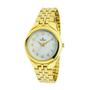 Imagem de Relógio Feminino Dourado Pulseira Aço Champion CH22993H