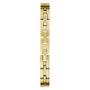 Imagem de Relógio Feminino GUESS G-Link Dourado - 27mm - Mostrador Branco