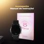 Imagem de Relógio feminino led digital preto silicone garantia envio