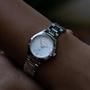 Imagem de Relogio Feminino Lince Analogico Aço Inoxidavel Prata Original Social Com Colar e Brinco Resistente a Agua 1 Ano de Garantia RLLRMH179L25K01