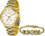 Imagem de Relógio Feminino Lince LRG4454L Com Pulseira Dourado