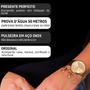 Imagem de Relógio Feminino Mondaine Minimalista Dourado 32479LPMVDE1 Pulseira Berloques