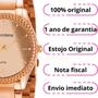 Imagem de Relógio Feminino Mondaine Rose Espelhado Original 32347LPMVRE2