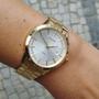 Imagem de Relógio Feminino Orient Dourado Strass Calendário Luxo Prova dÁgua FGSS1213 S1KX