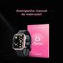 Imagem de relogio feminino prova dagua silicone quadrado digital rosa ajustavel led original moda qualidade premium