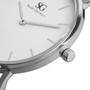 Imagem de Relógio feminino pulseira prata Harlem Silver 40mm-Saint Germain