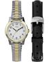 Imagem de Relógio feminino Timex Essex Avenue 25 mm em dois tons com 2 alças